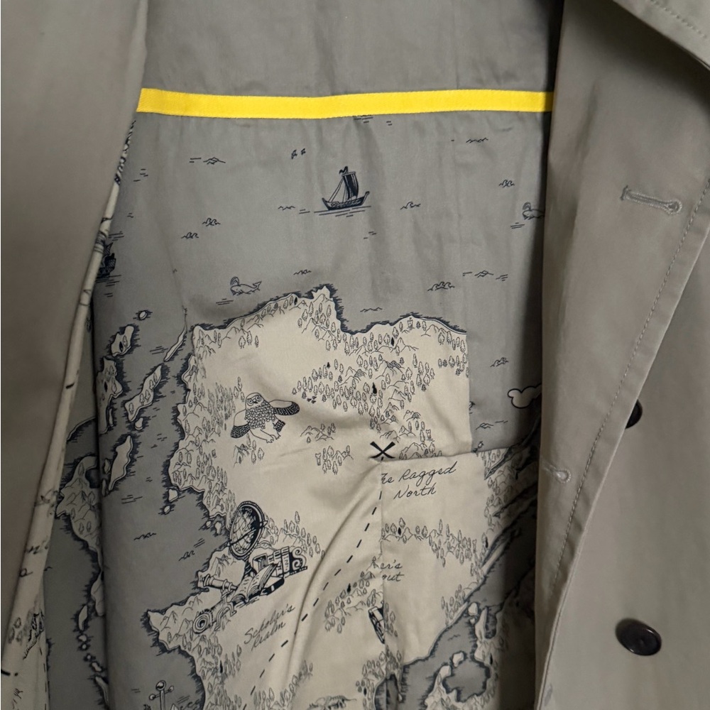 Banana Republic Oversized Tan Trench Coat - Picture 4 of 8